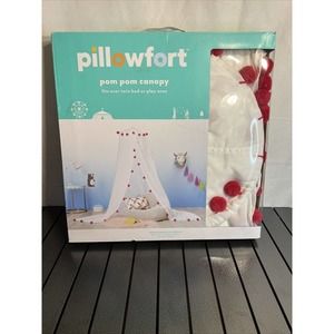 Pillowfort Tassel Trim Canopy ~ NEW Over Twin Bed or Play Area New Free Shipping